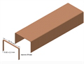 Скоба 35/18 Cu для картона 35326562
